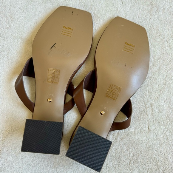 New RAYE Arabelle Heel in Brown - Picture 9 of 10